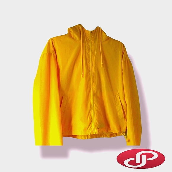 Women's Yellow Rain Jacket - Picture 3 of 6